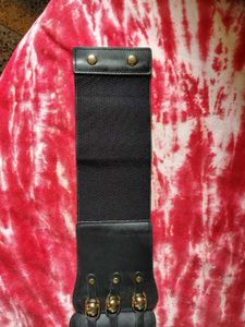 Black Corset Belt Redhorn New