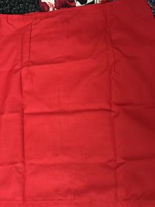 2 Red Skirts Combo For Girls