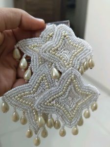 Statement Pearl Beaded Earrings