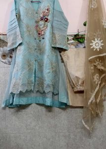 Embroidered Kurta Set