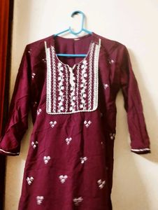 Purple Kurta