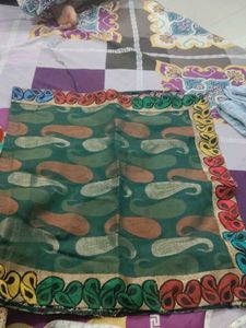 Green Paisley Dupatta