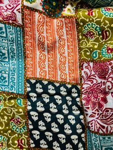 Block Print Lehenga Set