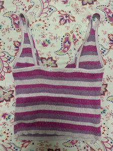 Pink Shimmer Top