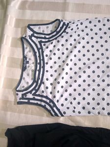 Black And White Combo Kurti🖤🤍😍🥰