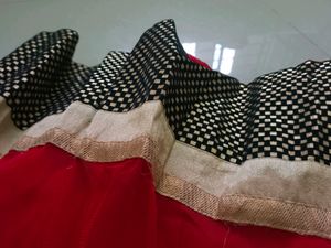 Red Anarkali