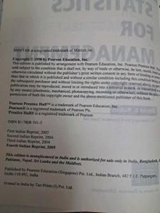 Statistics for Management - 7th Edition