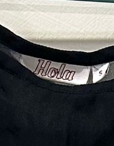 Cute Black Sheer Top