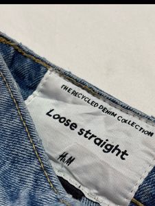 Patchwork Wide Leg Jeans