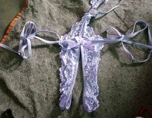 Sexy Lavender Lace Lingerie Set