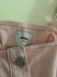 Pink Denim Dress