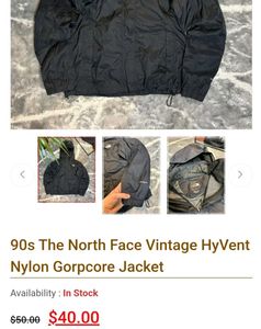 North face hyvent premium jacket