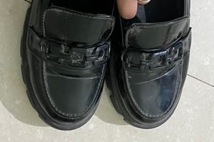 Black K Loafer