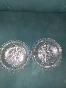Set Of Two Plastic Bowls And Plates