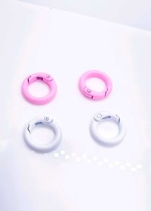 Pink Heart Slider Bead,BallChain Lock, Keychain Se