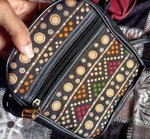 Black Sling Bag Ethnic