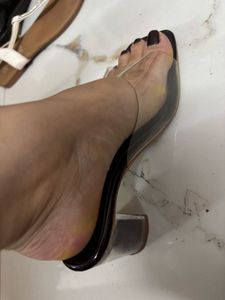 Transparent Heels For Women Size 24cm