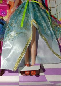 Beauty Doll Set (Clothes + Baby + Swing)