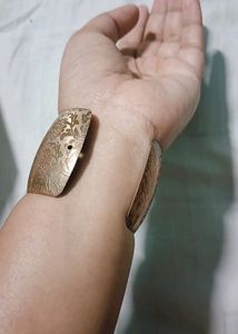Beautiful Oxidised Brass Bangle
