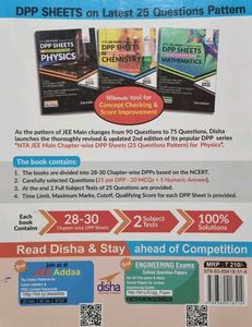 JEE Main Chemistry DPP Sheets
