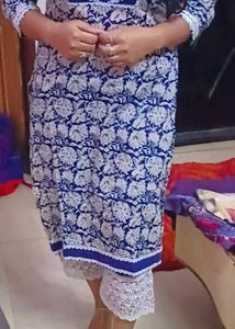 Floral Print Kurta Set