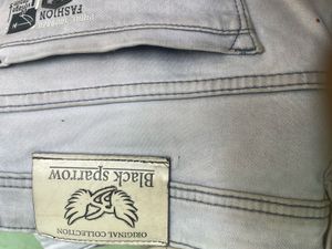 Denim Jeans light wash Black sparrow