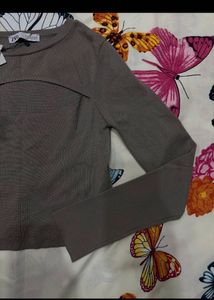 Zara Cutout Top