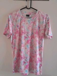 A Pink Multicolor Top
