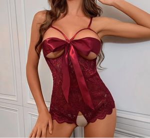 Red Lace Lingerie