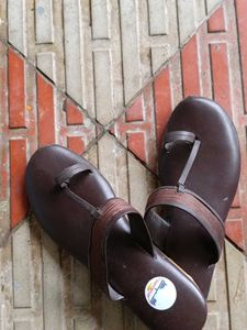 Brown Leather Sandals