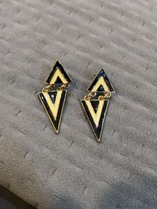 Two Triangle Earrings