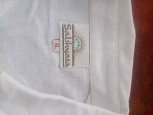 White Embroidered Shirt