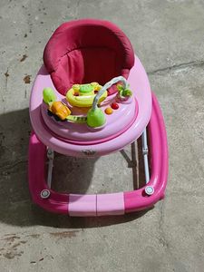 Pink Baby Walker, working condition