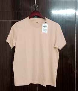 Beige Color T Shirt For Women