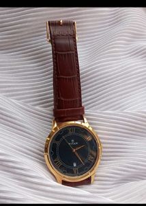 Titan Watch Genuine Leather