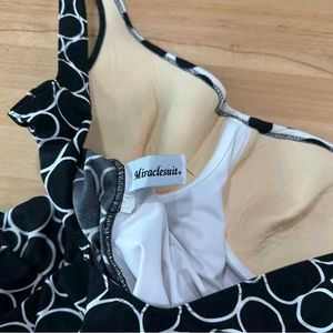 Imported Chic Polka Dot Swimsuit