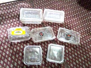 Plastic Food Containers (Set of 7)