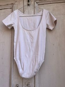 Ribbed Knit Bodysuit