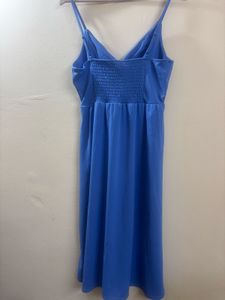 H&amp;M Blue Twist Detail Dress