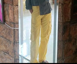 Yellow Cargo Pants