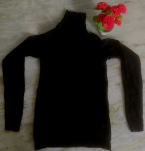 Black Turtleneck Sweater
