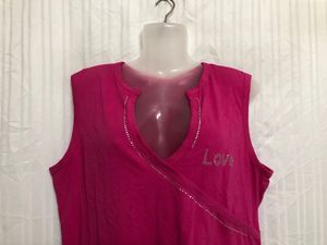 Pink Sleeveless Stylish Top