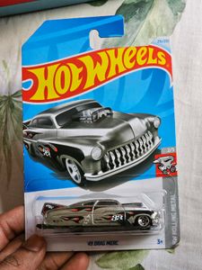 49 DRAG MERC   HOTWHEELS SILVER