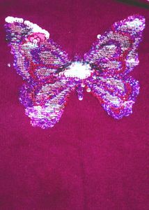 Burgundy Embellished Sweater