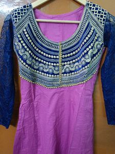 Round Kurta With Leggings Set