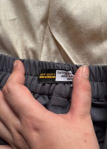 Off Duty Grey Korean Style Pants