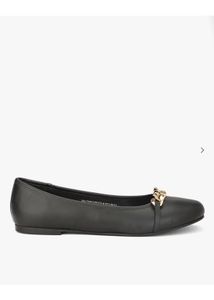 Black Ballerina Flats - UK 5 (New &amp; Unused)