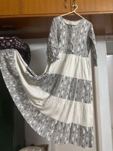 Ikat Design Full Gown