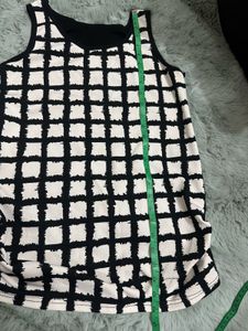 Imported Top With Sheer Back