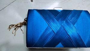 Elegant Blue Clutch